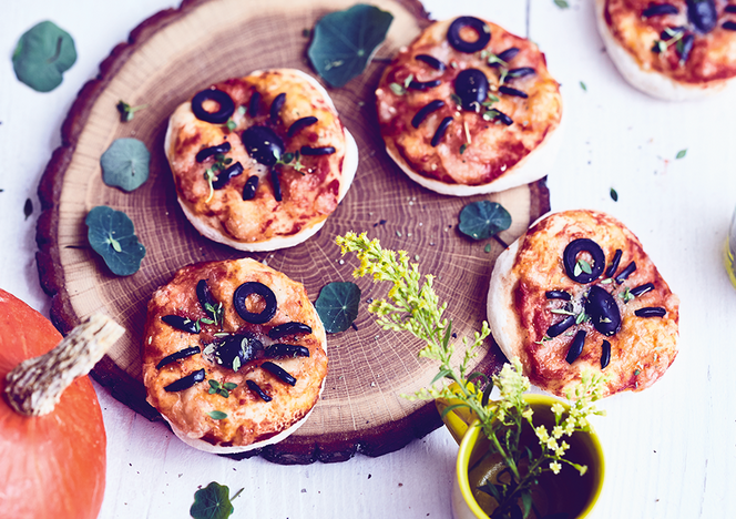 Tupperware Mini Hämähäkkipizzat 