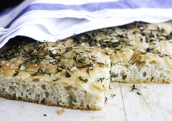 Tupperware Focaccia-leipä 