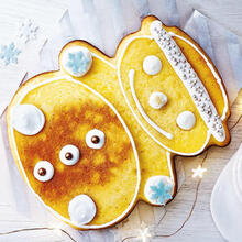 Sitruunainen lumiukkokakku