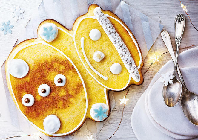 Tupperware Sitruunainen lumiukkokakku