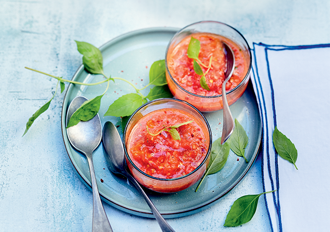 Tupperware Gazpacho-keitto 