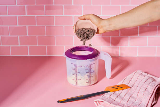 Tupperware Vegaaniset Suklaahippukeksit Vegane Cookies mit Chocolate Chunks | Tupperware Rezept