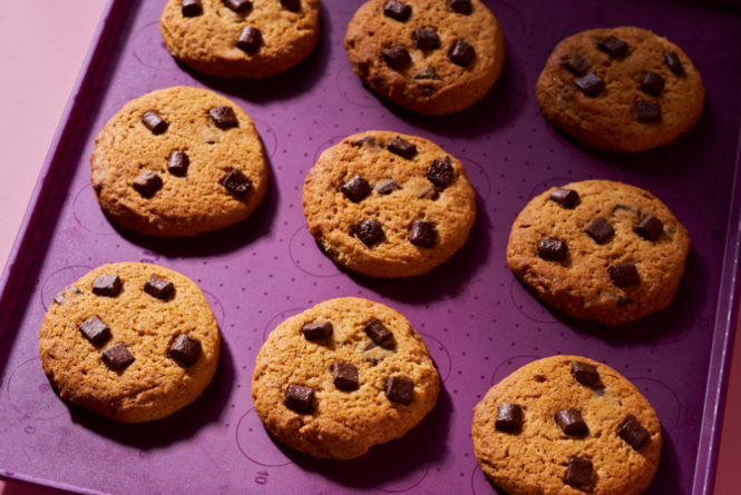 Tupperware Vegaaniset Suklaahippukeksit Vegane Cookies mit Chocolate Chunks | Tupperware Rezept