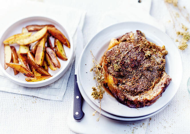 Tupperware Rib eye -pihvit 